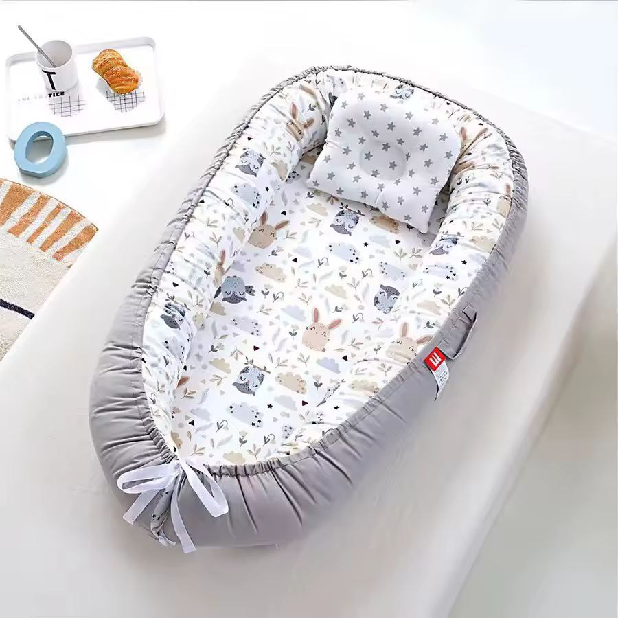 Baby Nest for Newborn – Soft Baby Lounger