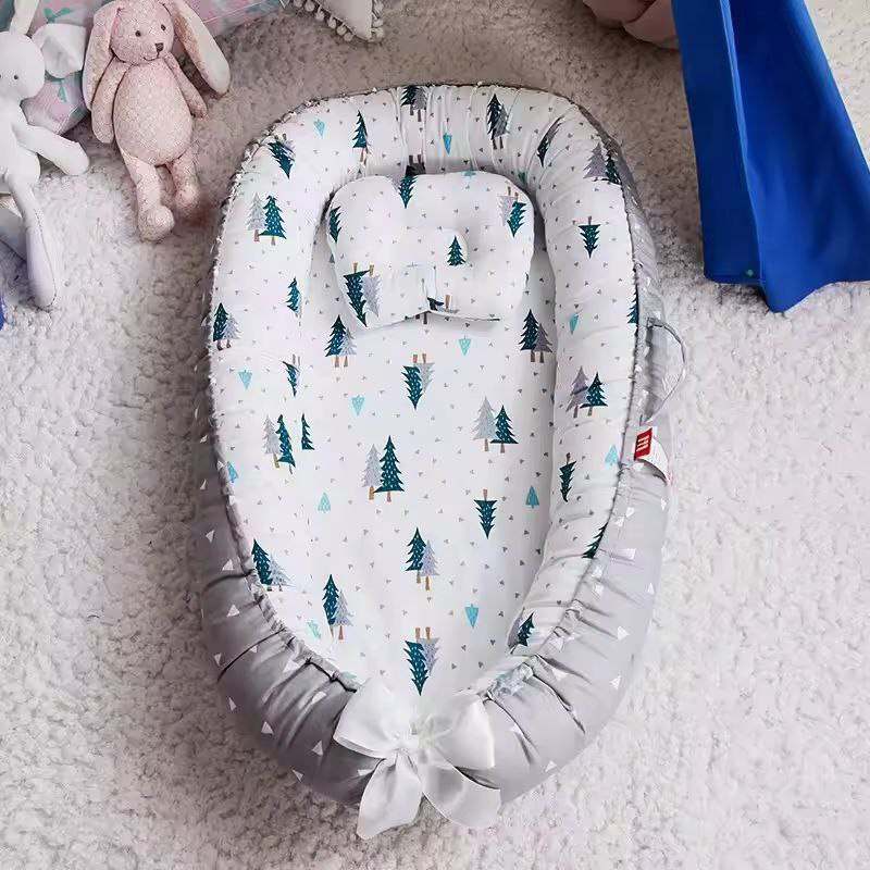Baby Nest for Newborn – Soft Baby Lounger