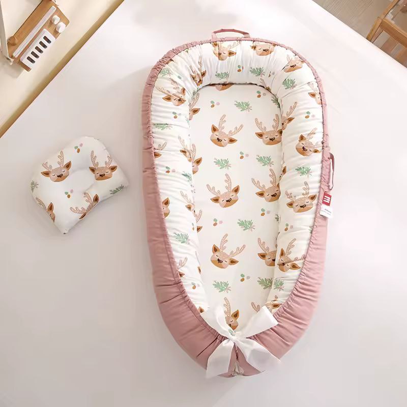 Baby Nest for Newborn – Soft Baby Lounger
