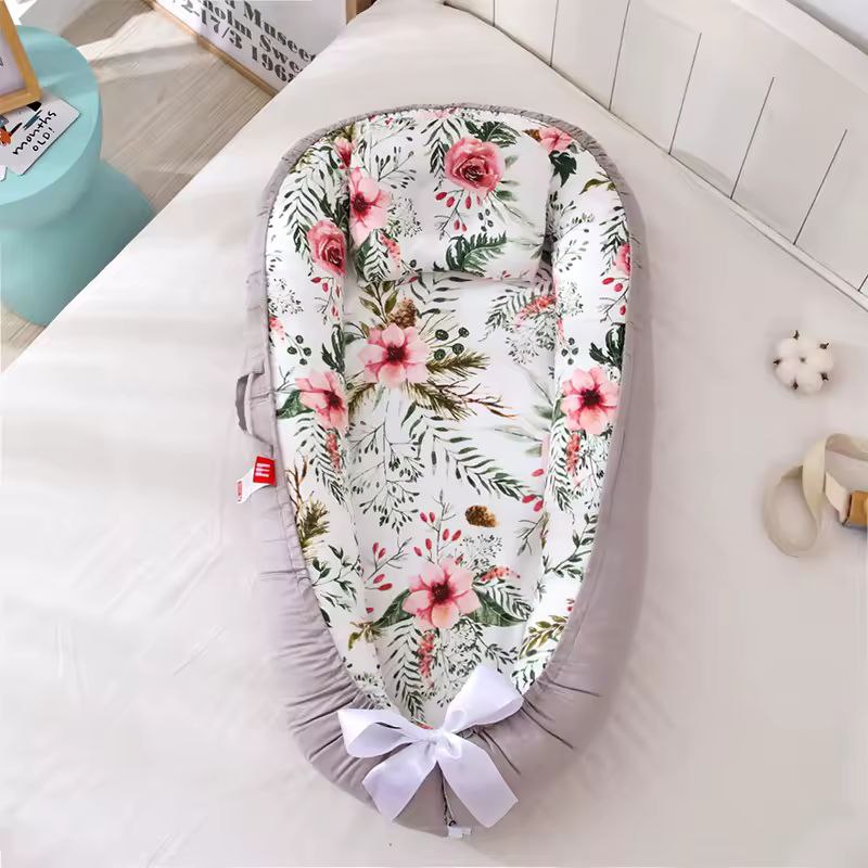 Baby Nest for Newborn – Soft Baby Lounger