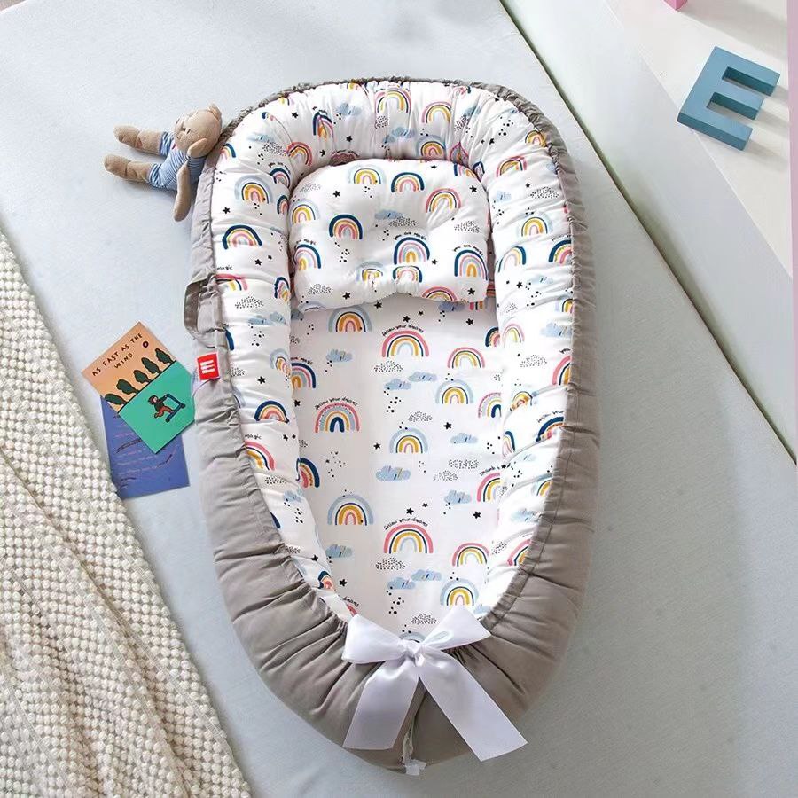 Baby Nest for Newborn – Soft Baby Lounger